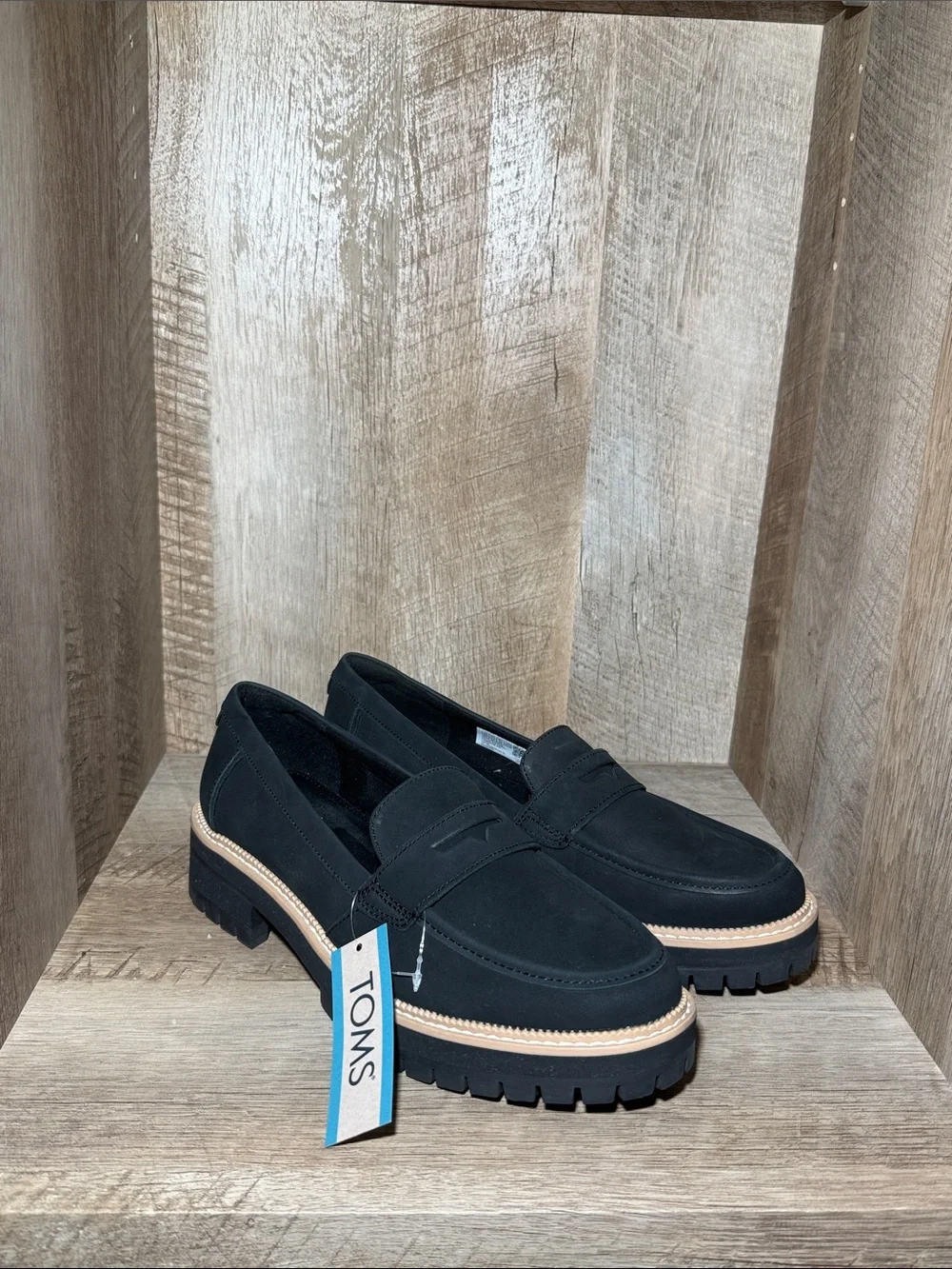 TOMS Cara Leather Loafers